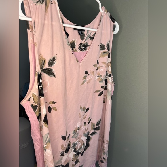 tank top blouse tunic- floral size XXL - Picture 2 of 7